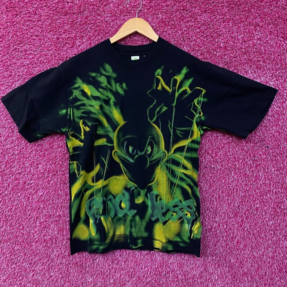 Endless Denim "The Green Clown Puppet Master" Complex T-Shirt Small